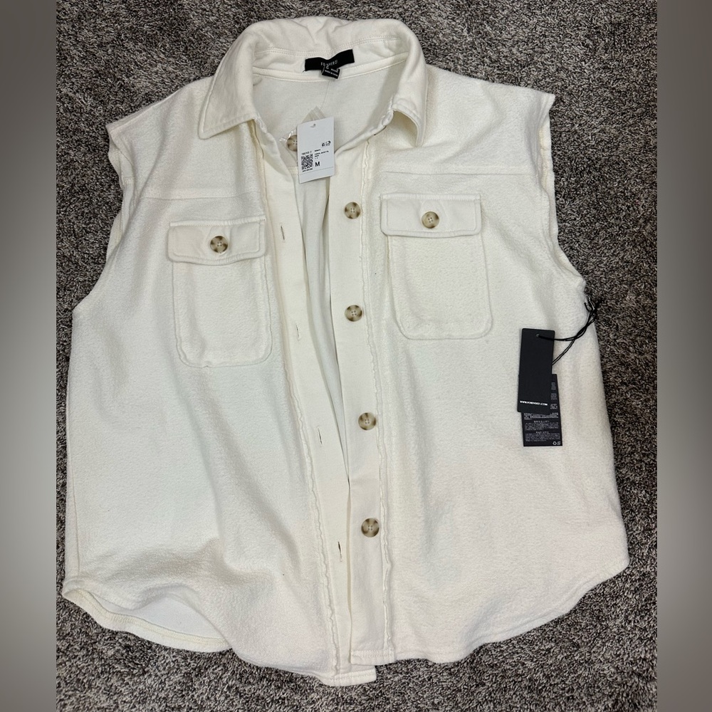 Forever 21 shacket vest